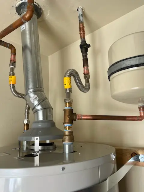 Water heater installation and plumbing repair in Brooklyn Park